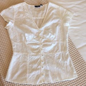 a.n.a. Embroidered Blouse